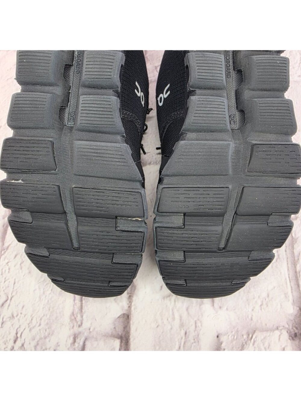 On Cloud 6 Waterproof Running Shoes Womens Size 9.5 Black 3WF10051043 - Picture 12 of 12